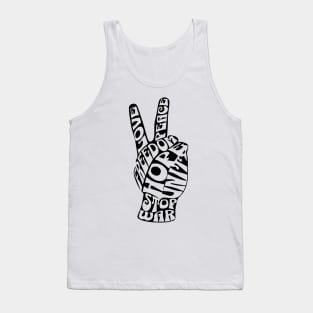 Love and peace Tank Top